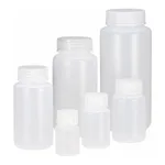 Nalgene Wide-Mouth PPCO Packaging Bottles with Closure: Bulk Pack