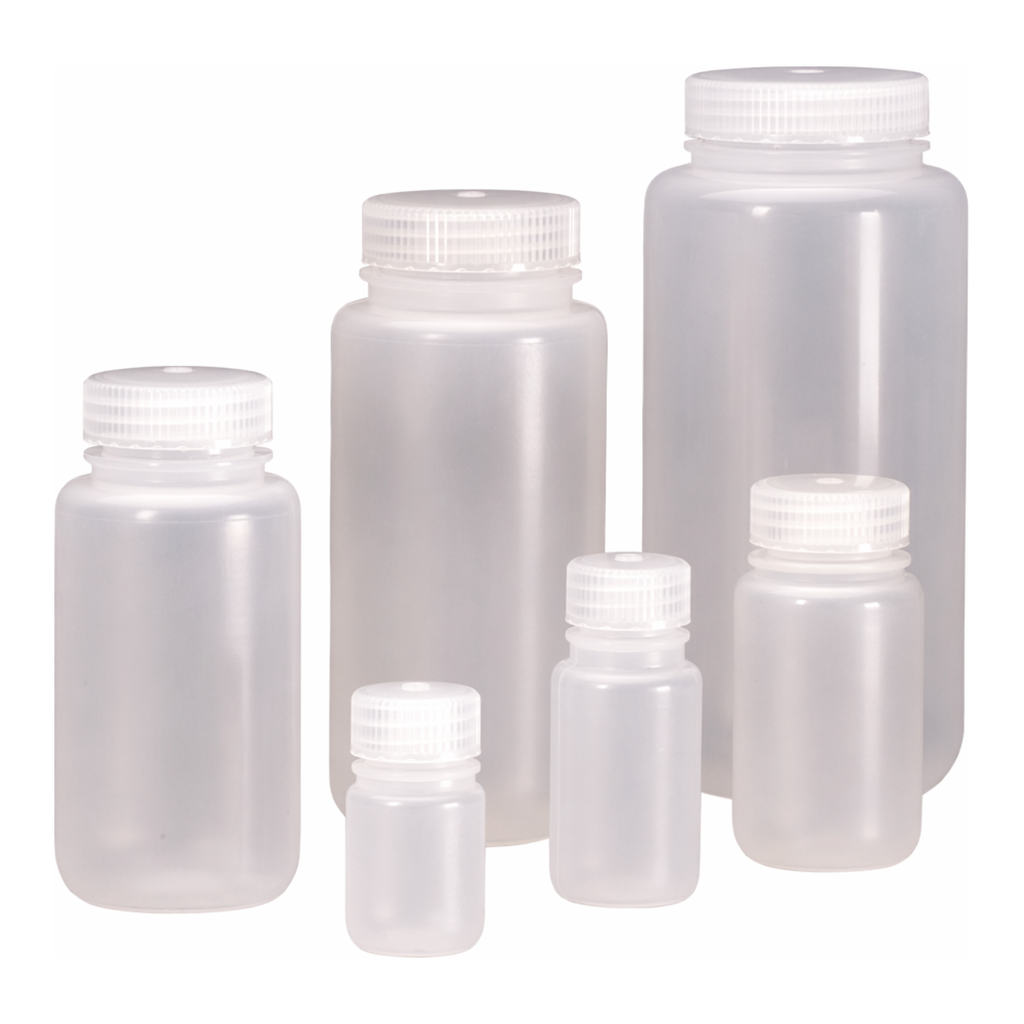 Nalgene Wide-Mouth PPCO Economy Bottles with Closure