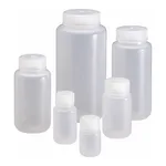 Nalgene Wide-Mouth PPCO Bottle with Closure: 대량 패키지, 고압살균 가능