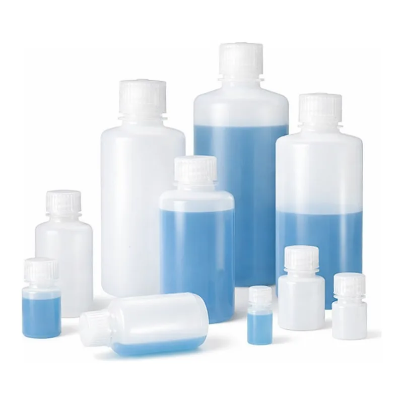 Nalgene Narrow-Mouth HDPE Lab Quality Bottles with Closure