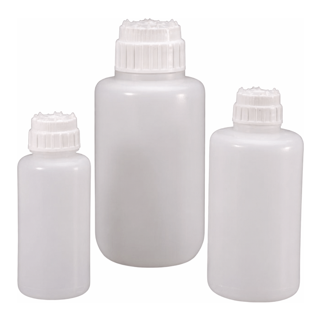 Nalgene HDPE Heavy-Duty Bottles with Closure: Lab Pack
