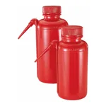 Nalgene Unitary Red LDPE Safety Wash Bottles