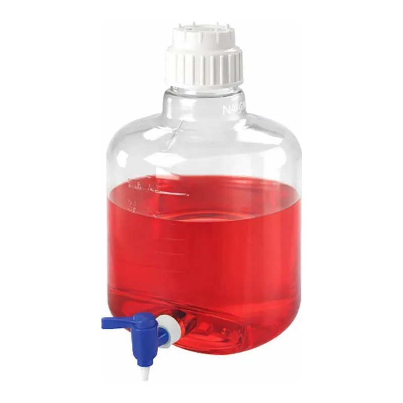 Nalgene Round Polycarbonate Clearboy with Spigot