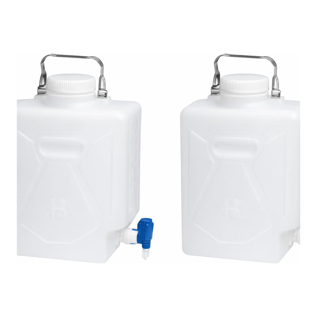 Nalgene Rectangular HDPE Carboy with Spigot