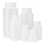 Nalgene Wide-Mouth HDPE Bottles with Closure: Bulk Pack
