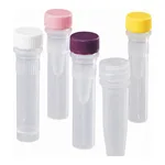 Nalgene PPCO Low-Profile Closures for Micro Packaging Vials: Sterile, Bulk Pack