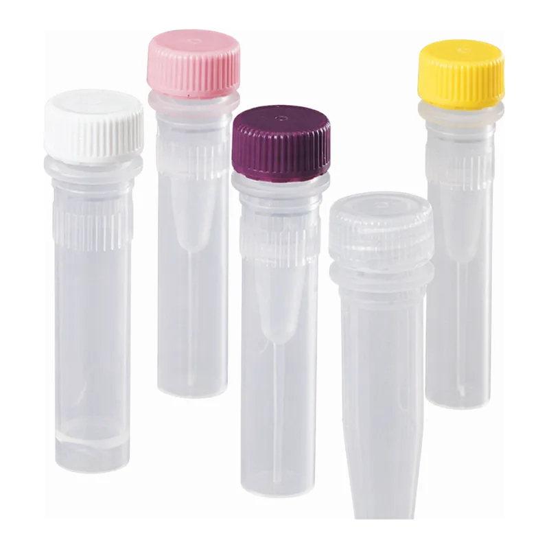 Nalgene PPCO Low-Profile Closures for Micro Packaging Vials: Sterile, Bulk Pack