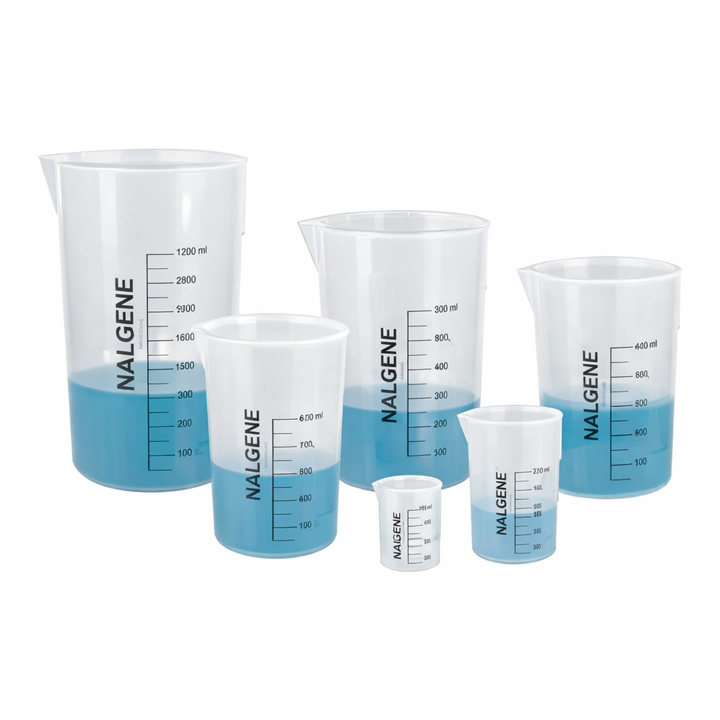 Nalgene Polypropylene Griffin Low-Form Plastic Beaker
