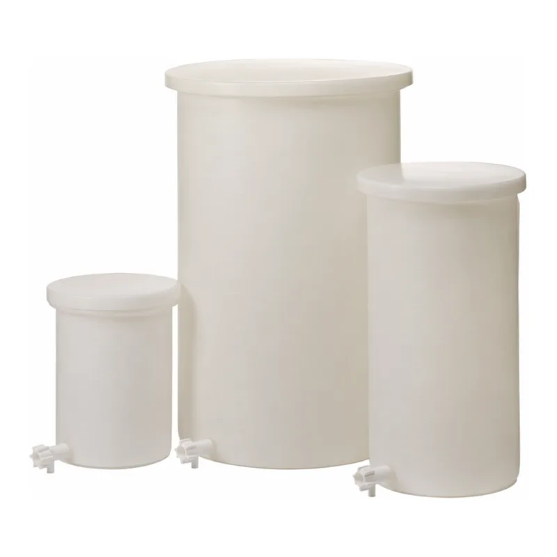 Nalgene Heavy-Duty Cylindrical LLDPE Tank with Spigot