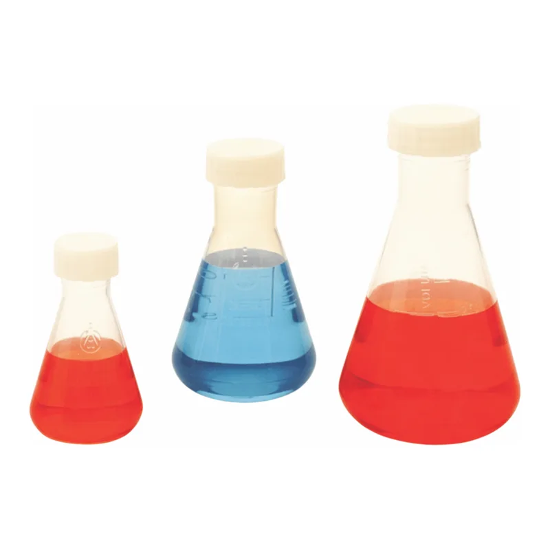 Nalgene Erlenmeyer Flasks made with Teflon FEP with ETFE Closure