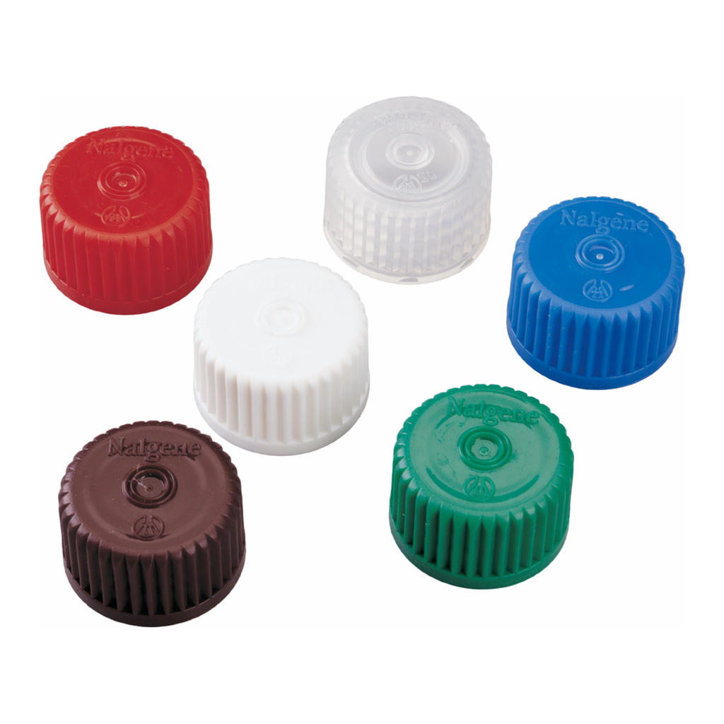 Nalgene Colored Polypropylene Closures with 20-415 Finish