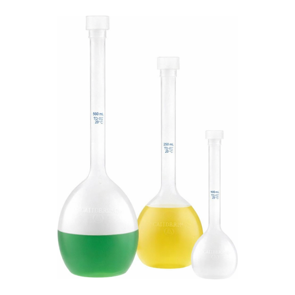 Nalgene Class B Polypropylene Copolymer Volumetric Flasks with Closure