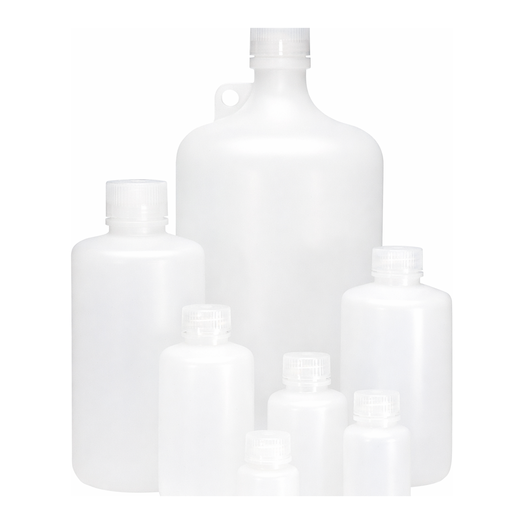 Nalgene Narrow-Mouth HDPE IP2 Bottles with Closure: Bulk Pack