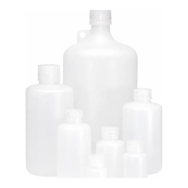 Nalgene Narrow-Mouth HDPE IP2 Bottles with Closure: Bulk Pack