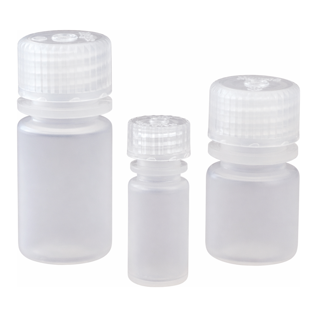 Nalgene Natural HDPE Diagnostic Bottles with Closure: Bulk Pack