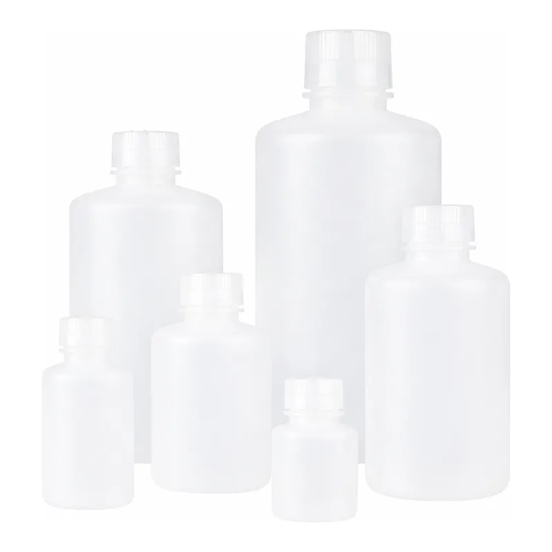 Nalgene Narrow-Mouth PPCO Packaging Bottles with Closure: Bulk Pack
