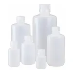 Nalgene Narrow-Mouth Natural HDPE Packaging Bottles with Closure: Bulk Pack