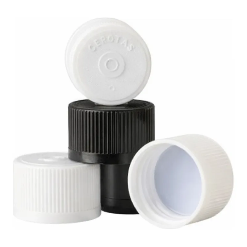Nalgene Lined HDPE Serum Vial Closure for Continuous-Thread Vials: Nonsterile