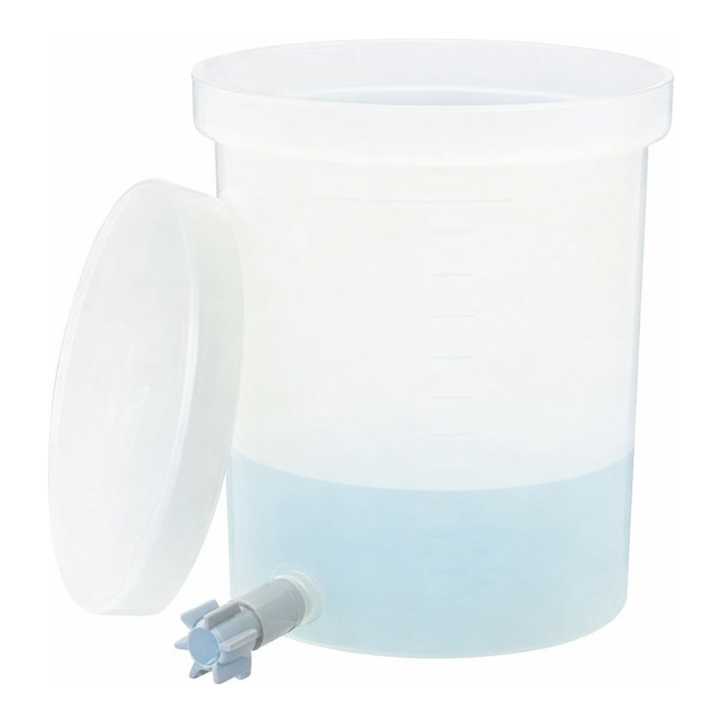 Nalgene Lightweight Cylindrical LLDPE Tank with Cover and Spigot