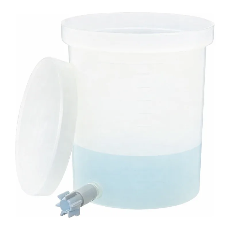 Nalgene Lightweight Cylindrical LLDPE Tank with Cover and Spigot