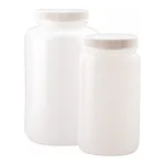 Nalgene Large Wide-Mouth HDPE Bottles with Closure