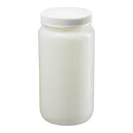 Nalgene Large Wide-Mouth Fluorinated HDPE Bottle with Closure
