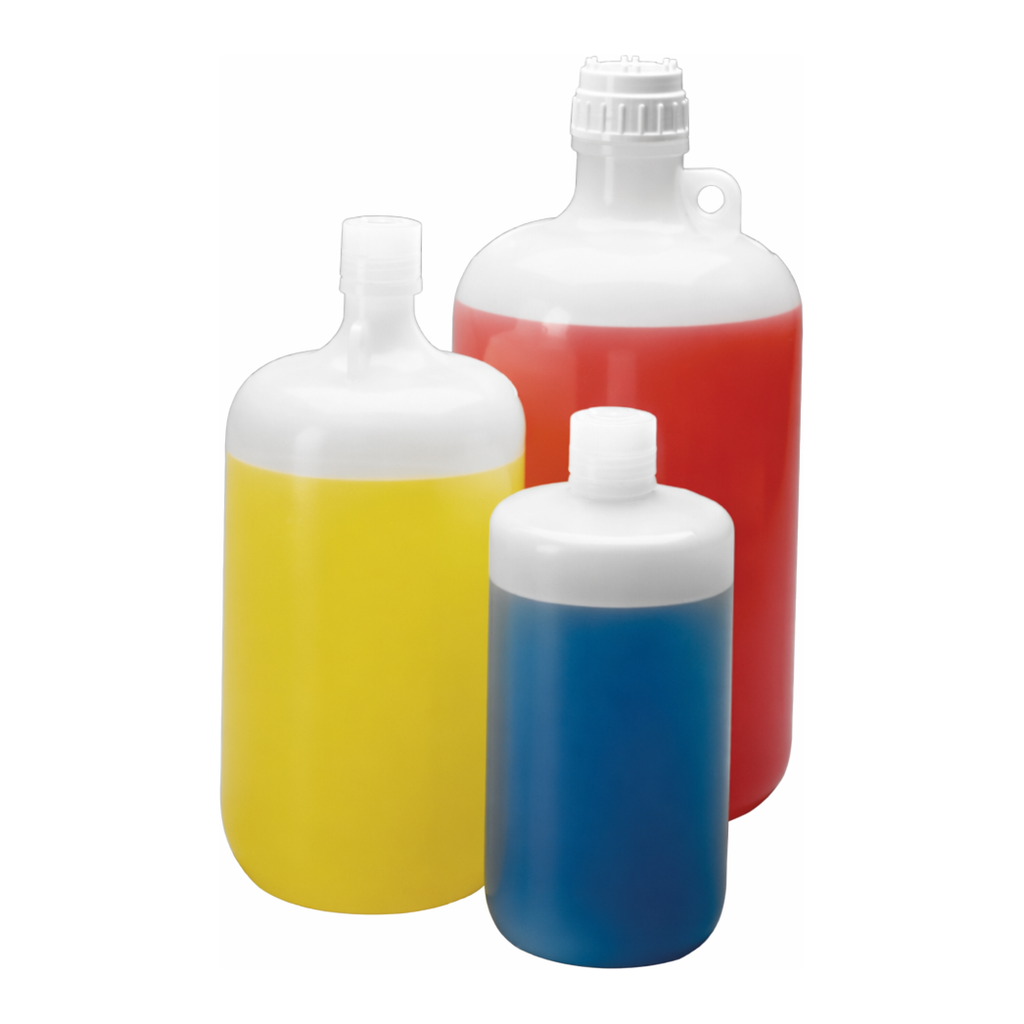 Nalgene Large Narrow-Mouth LDPE Bottles