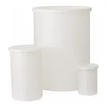 Nalgene Heavy-Duty Cylindrical LLDPE Tanks with Cove