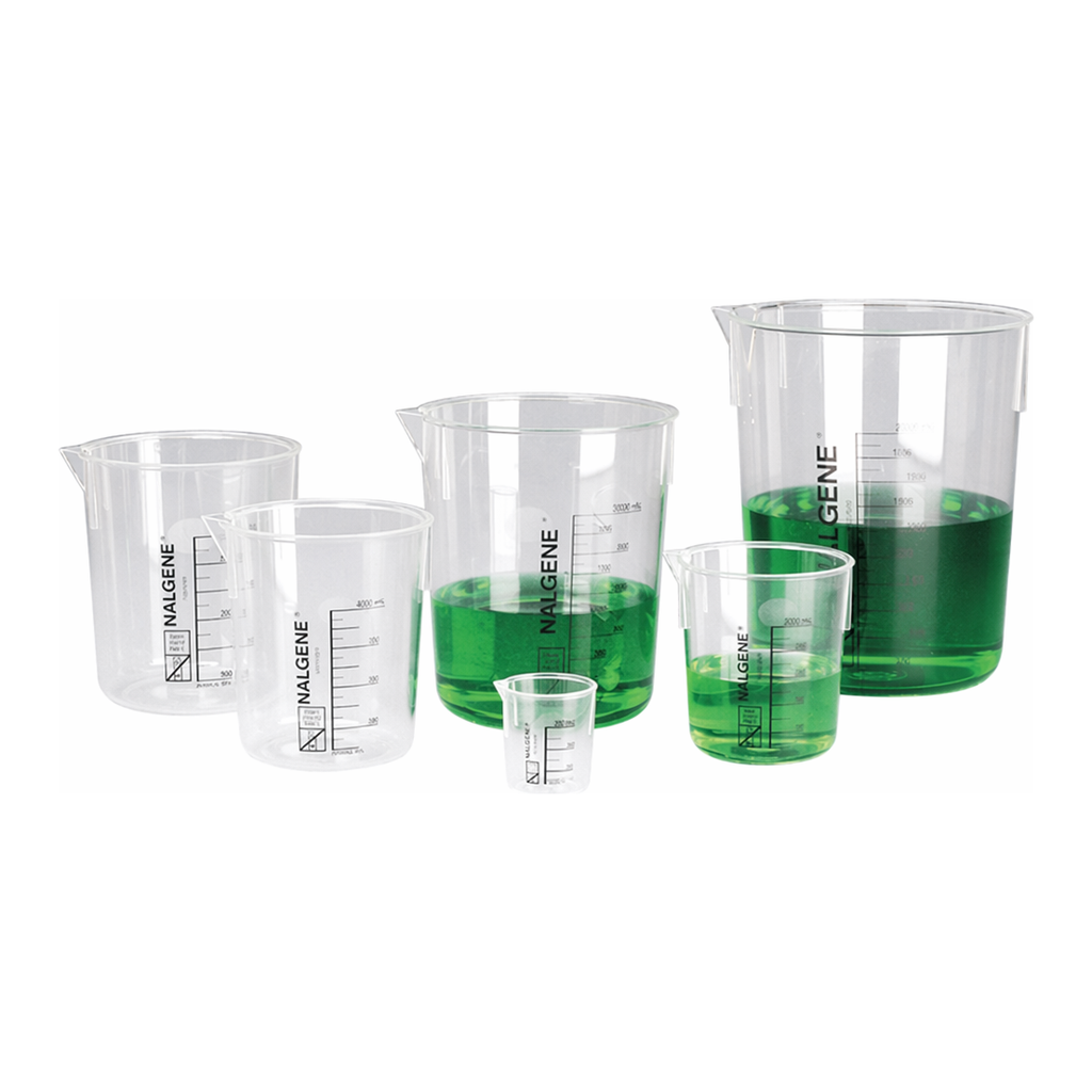 Nalgene PMP Griffin Low-Form Plastic Beaker