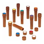 Nalgene PPCO Amber Micro Packaging Vials: Nonsterile, Bulk Pack