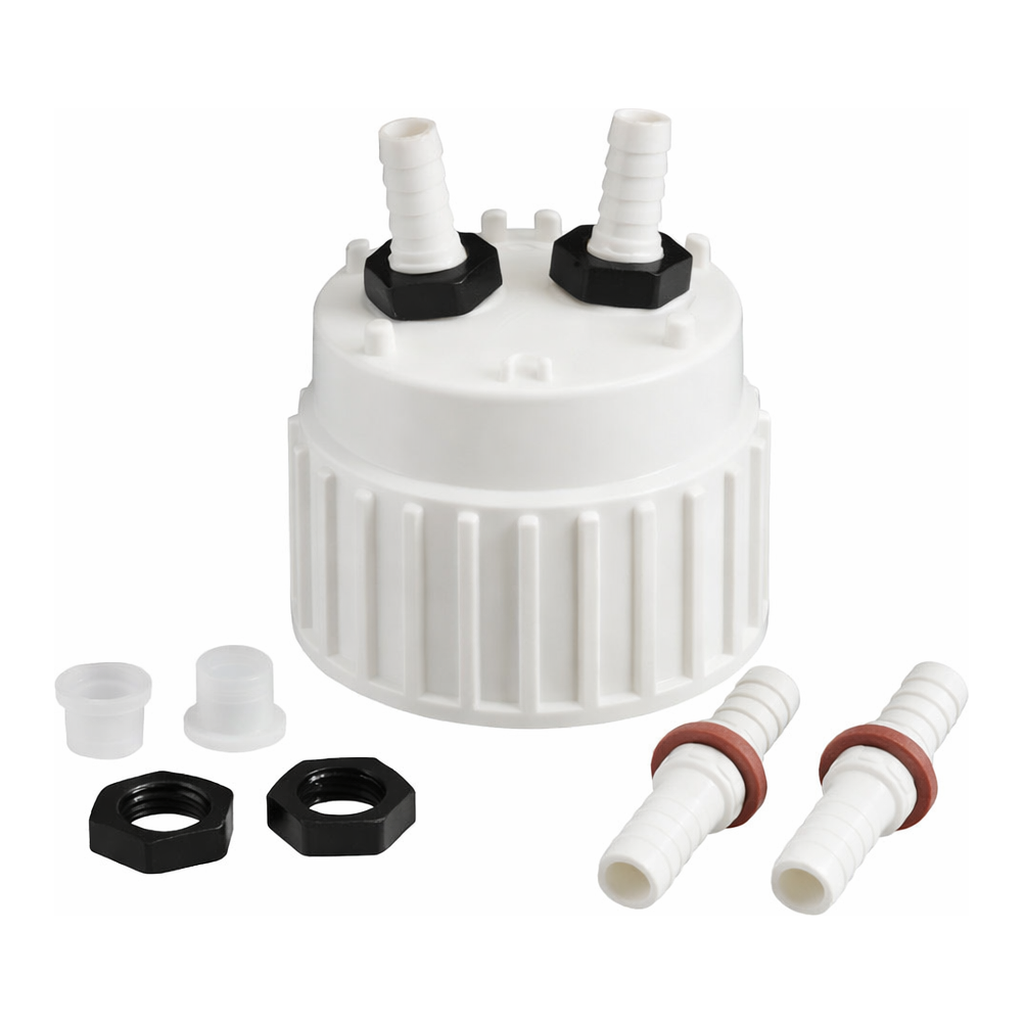 Nalgene Barbed Polypropylene Bulkhead Fitting