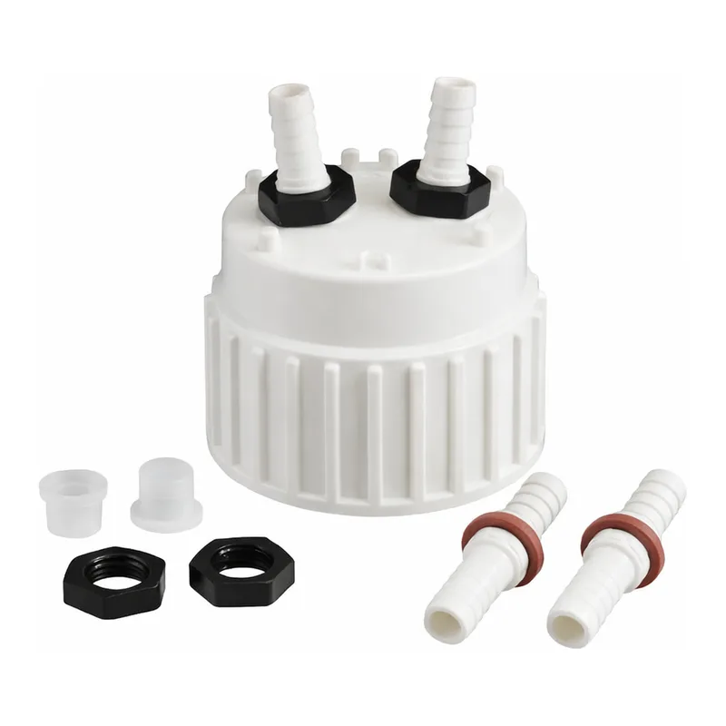 Nalgene Barbed Polypropylene Bulkhead Fitting