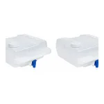 Nalgene Autoclavable Polypropylene Copolymer (PPCO) Lowboys with Spigot