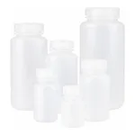 Nalgene Wide-Mouth LDPE Bottles with Closure: Bulk Pack