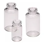 Nalgene PETG Serum Vial with Crimp Finish: 멸균된 압착 포장 모듈, 3mL
