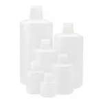 Nalgene Narrow-Mouth HDPE Packaging Bottles without Closure: Bulk Pack