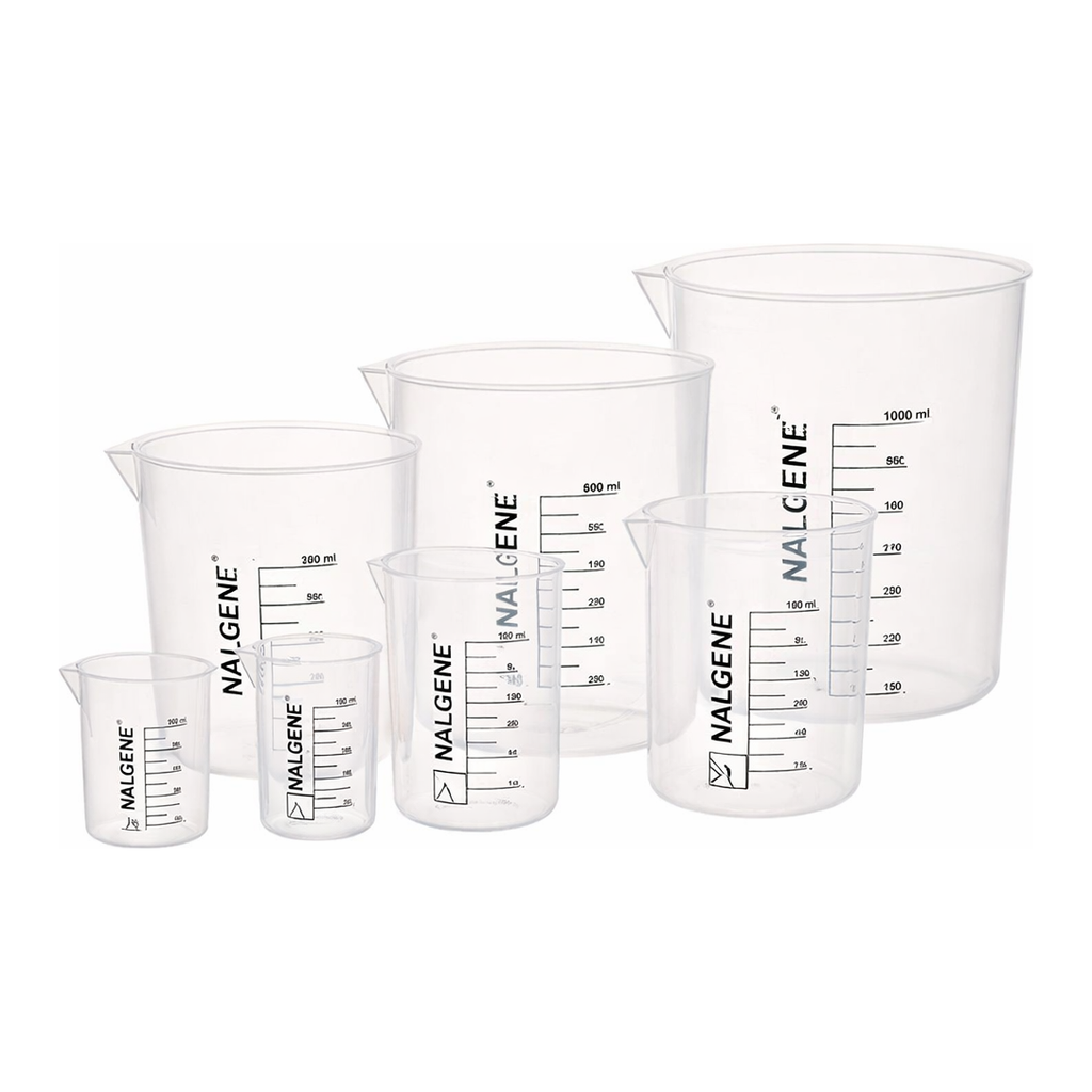 Nalgene Griffin Low-Form Plastic Beaker Variety Pack