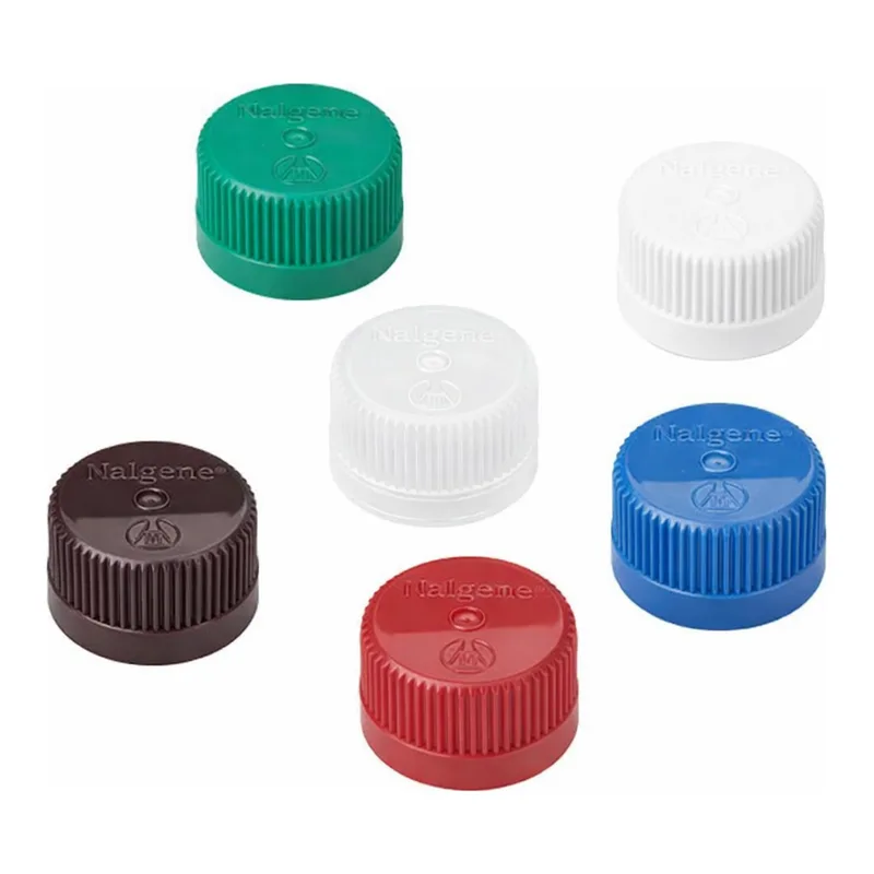 Nalgene Colored Polypropylene Closures with 38-430 Finish