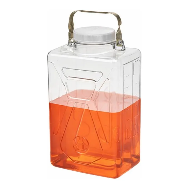 Nalgene Rectangular Polycarbonate Clearboy with Closure