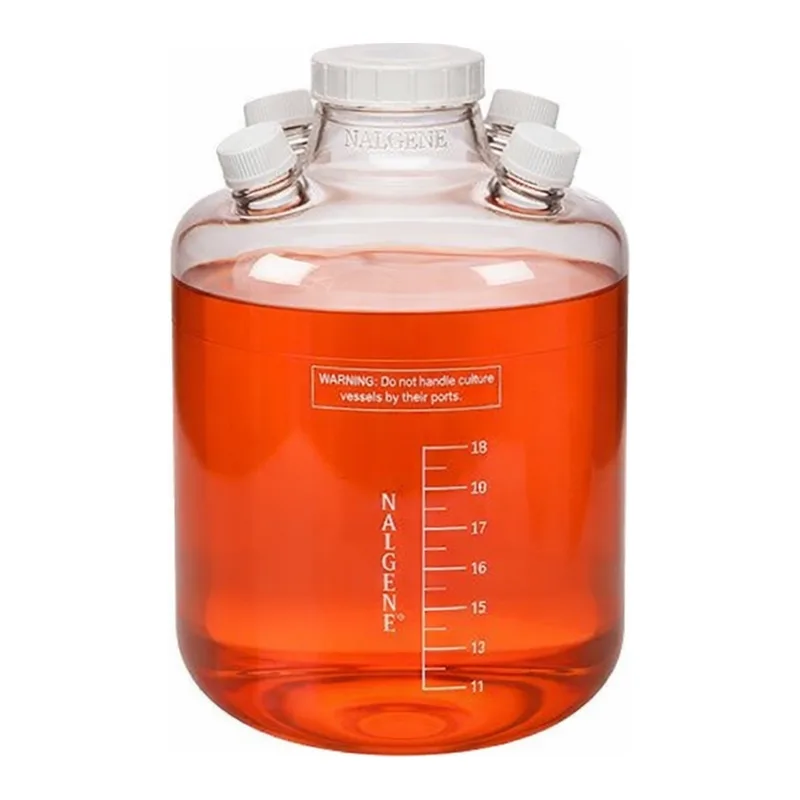 Nalgene Polycarbonate Culture Vessel with Port