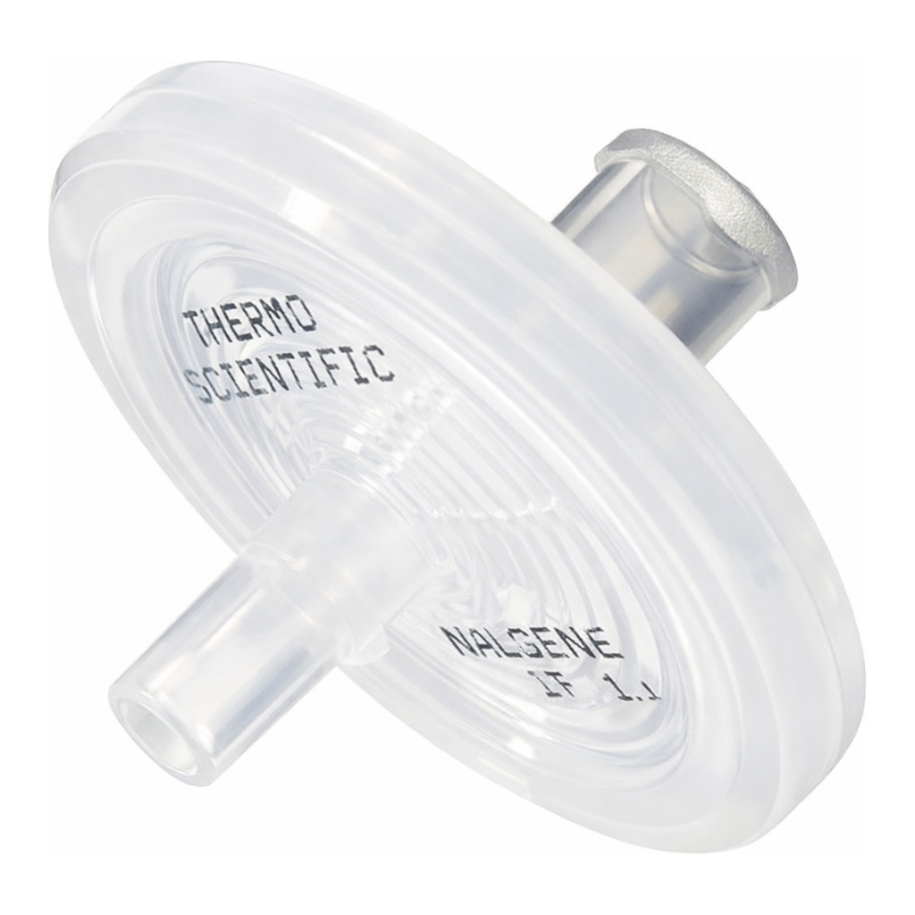 Nalgene Syringe Prefilter, 25mm diameter, polypropylene housing