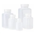 Nalgene Square Wide-Mouth PPCO Bottles with Closure: Bulk Pack, Autoclavable