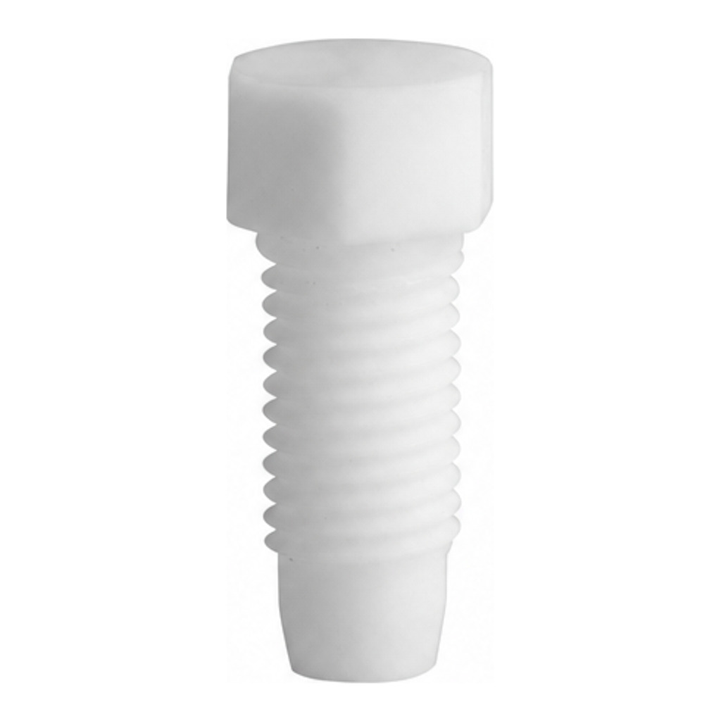 Blind plug, PTFE, UNF 5/16", PU = 5 pcs.