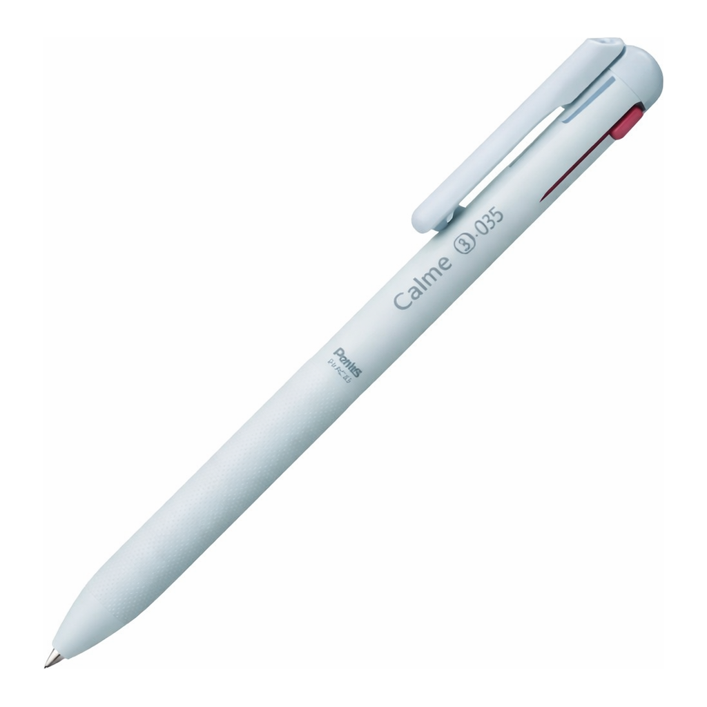 OFFICENEX 펜텔_카르므 3색 볼펜 0.35mm 라이트블루
