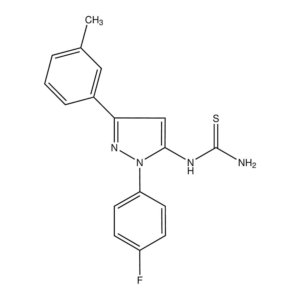 Merck 1-(1-(4-Fluorophenyl)-3-m-tolyl-1H-pyrazol-5-yl)thiourea