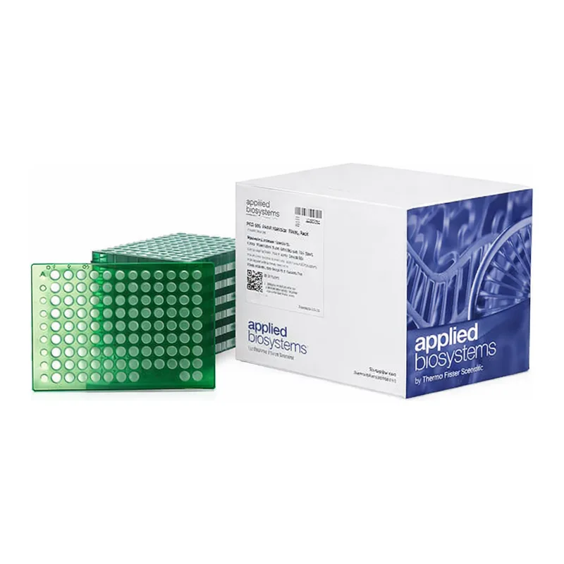 Thermo Fisher Scientific MicroAmp EnduraPlate Optical 96-Well Green Reaction Plates with Barcode
