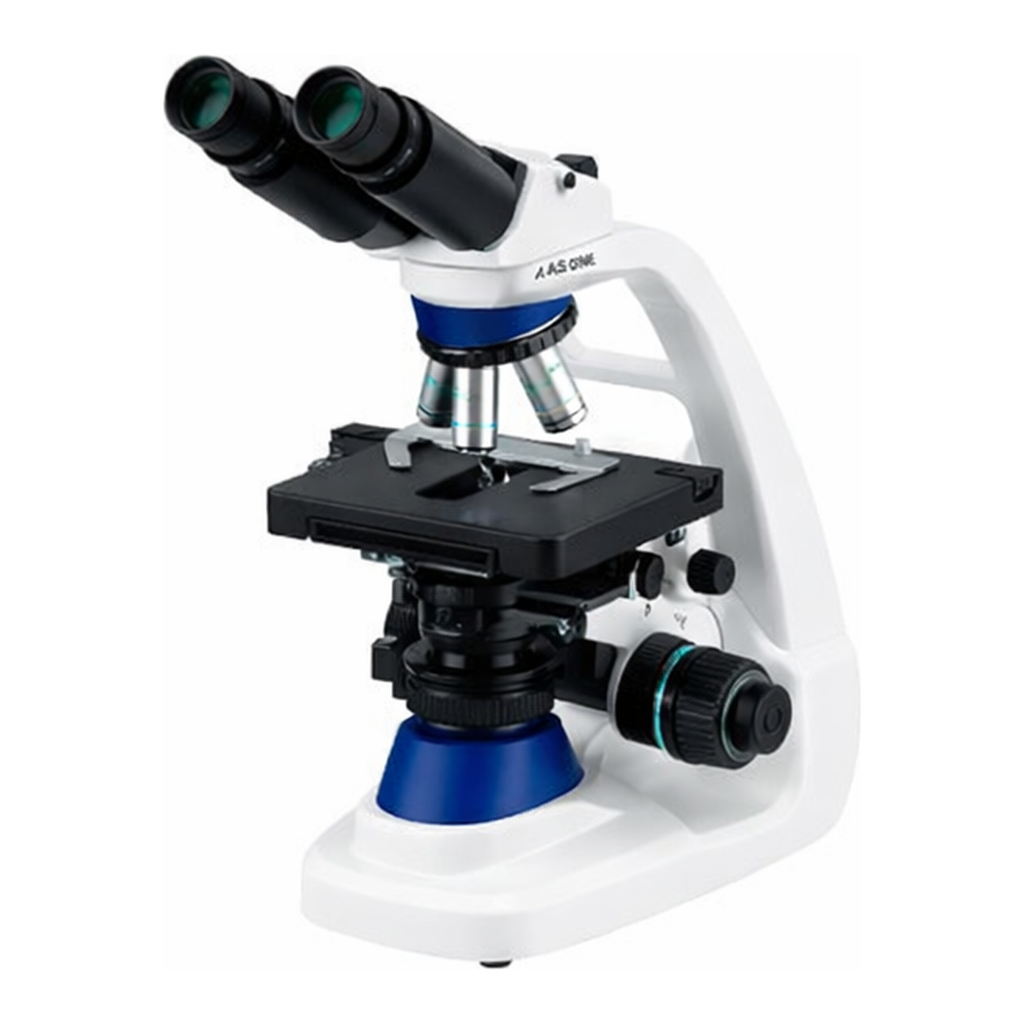AS ONE Phase contrast microscope 100 to 1000 × binocular