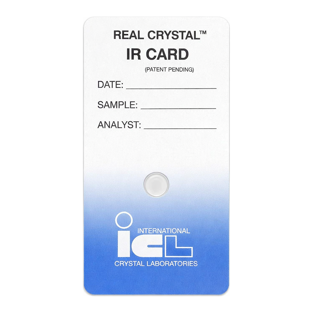 Merck REAL CRYSTAL(TM) IR SAMPLE CARDS KBR, A&