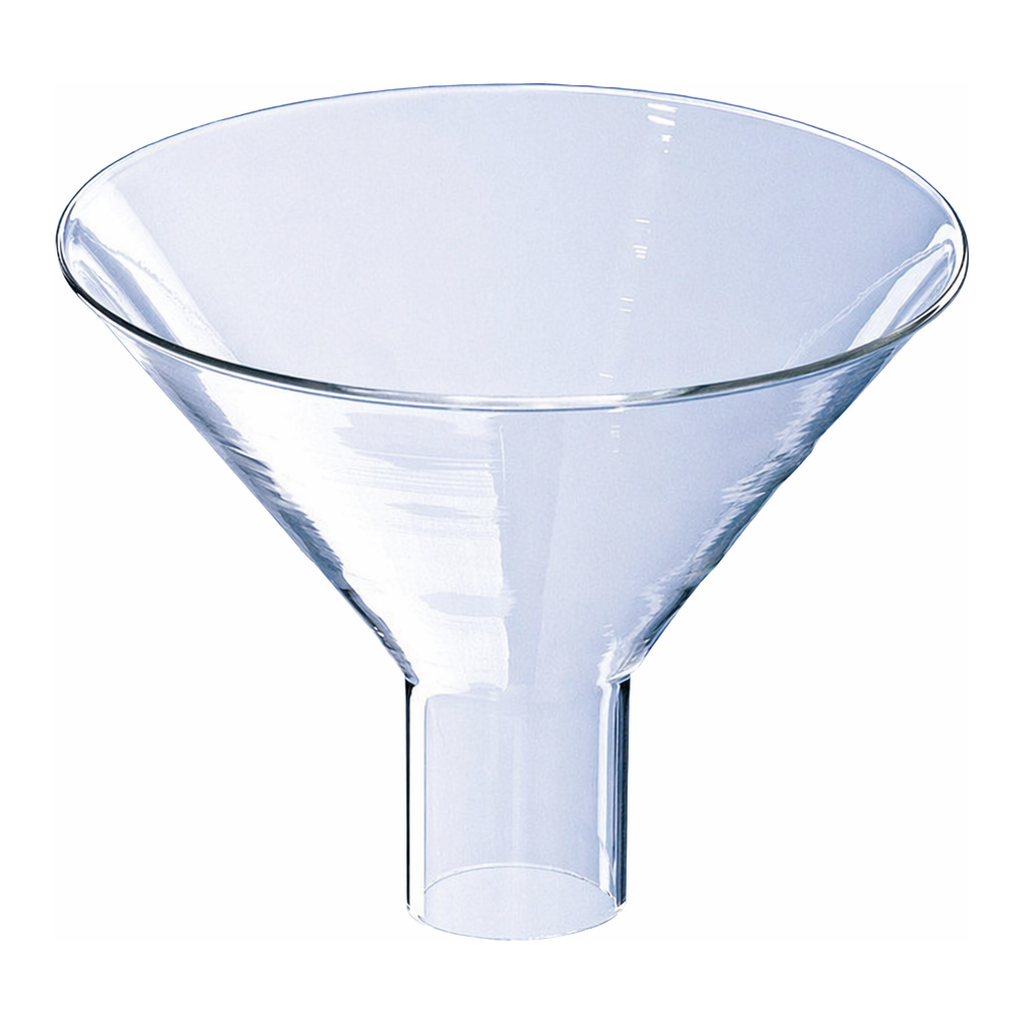 Merck BRAND(R) glass powder funnel short wide stem