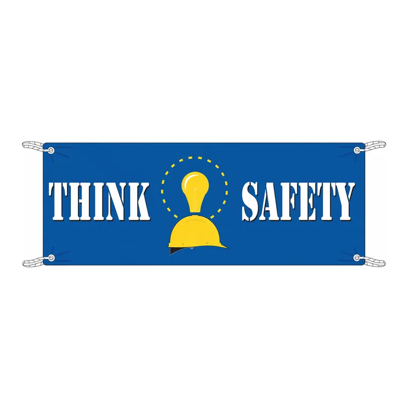 Brady Think Safety Sign